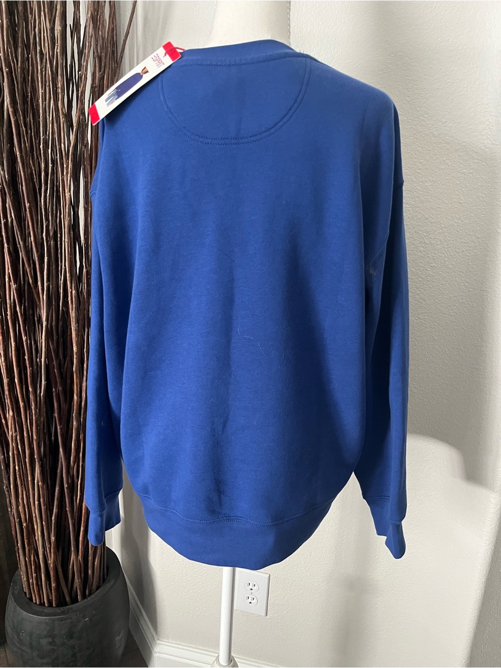 Esprit Royal Blue Crewneck Sweatshirt with Tonal Logo - Picture 2 of 3